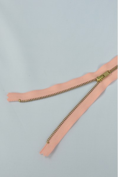 ZIP081  1號拉鏈  金銅金屬拉鏈   單頭密尾拉鏈   不設單獨拉鍊訂購  後面照